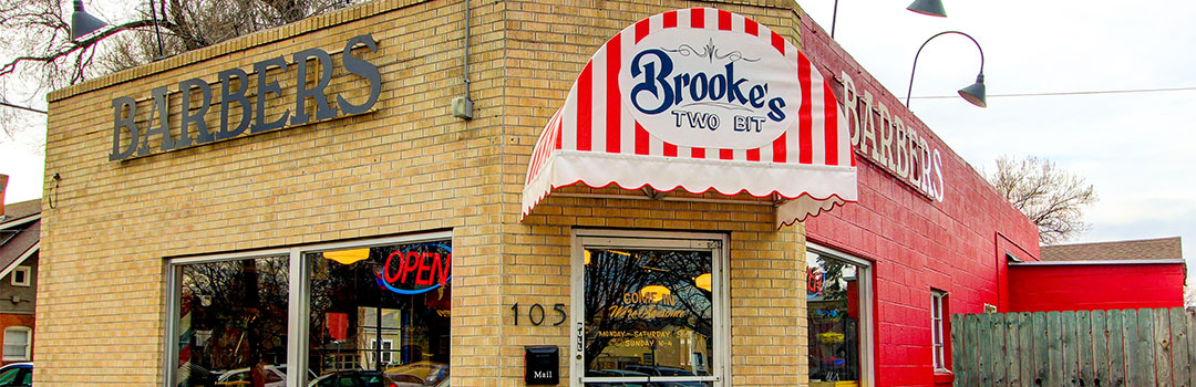 Downtown barber shop