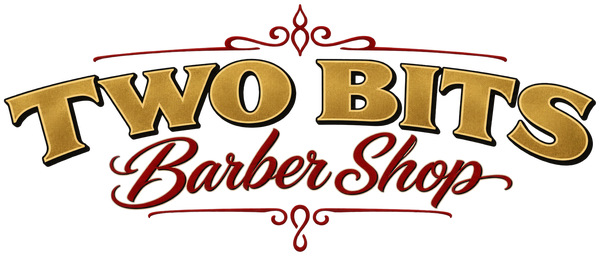 Two Bit Barber Shop Logo